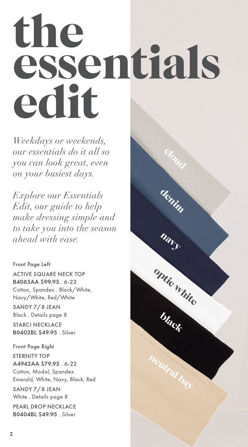 1st Edition Essentials Catalogue 2023 Page 2 Fella Hamilton