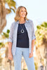 Easy Ribbon Trim Singlet