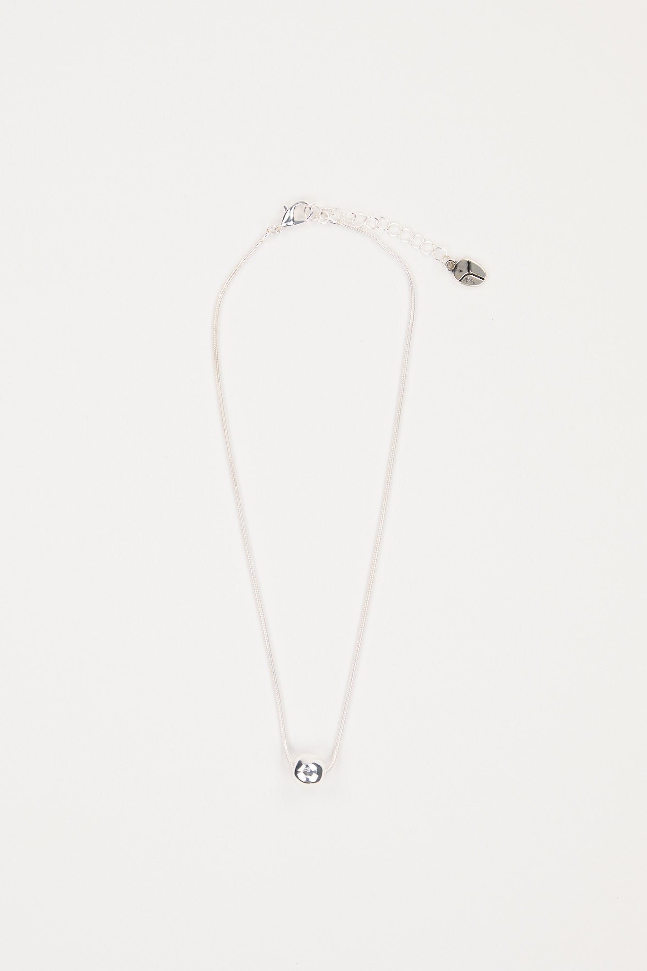 Rolo Ball Charm Necklace