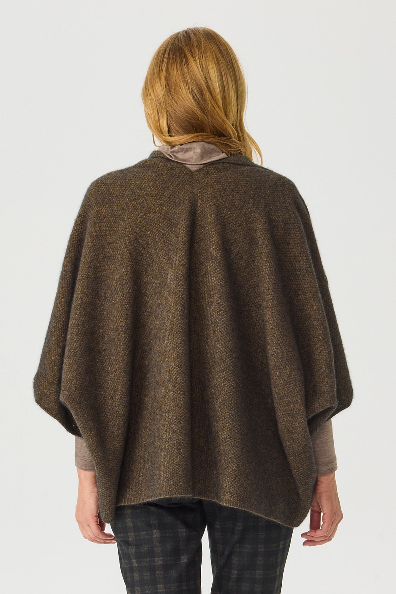 Possum Moss Stitch Longline Wrap