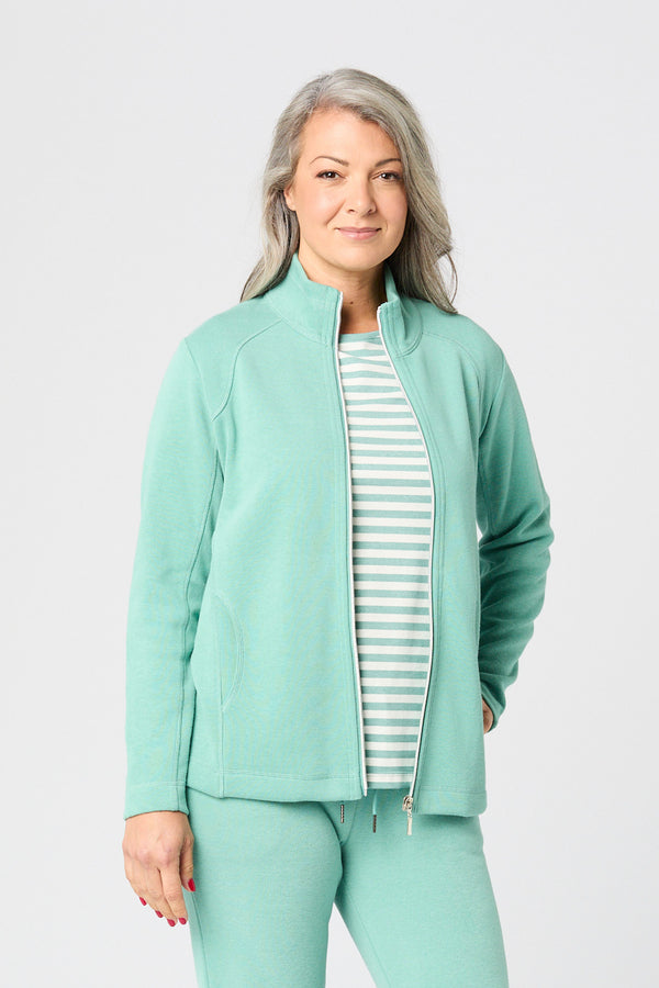 Haven French Rib Zip Up Jacket