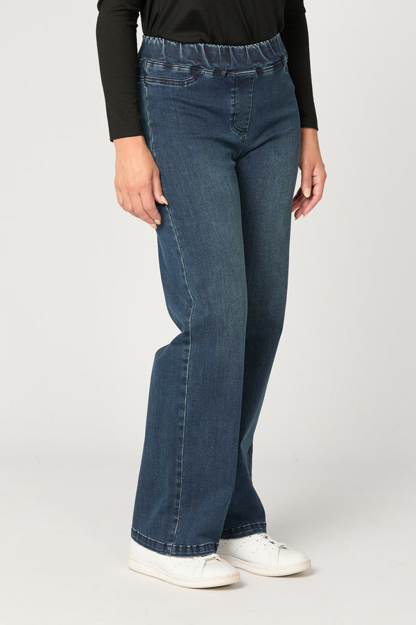 Wide Leg Suzy Stretch Pull On Jean