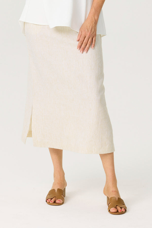 Believe Pull On Side Splits Skirt