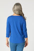 Eternity Modal/cotton 3/4 Slv Top