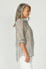 Wavy Stripe 3/4 Slv Shirt