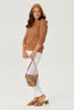 Quinn 3/4 Slv Open Knit