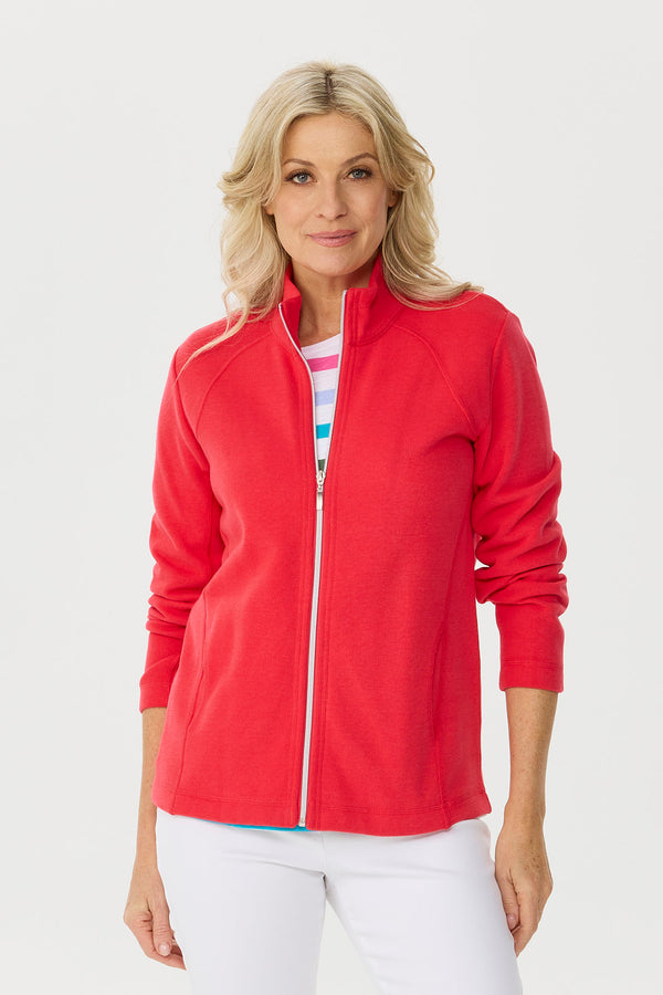 Haven French Rib Zip Up Jacket