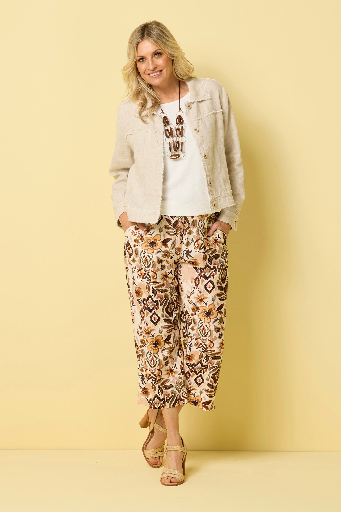 Ari Frayed Detail Jacket