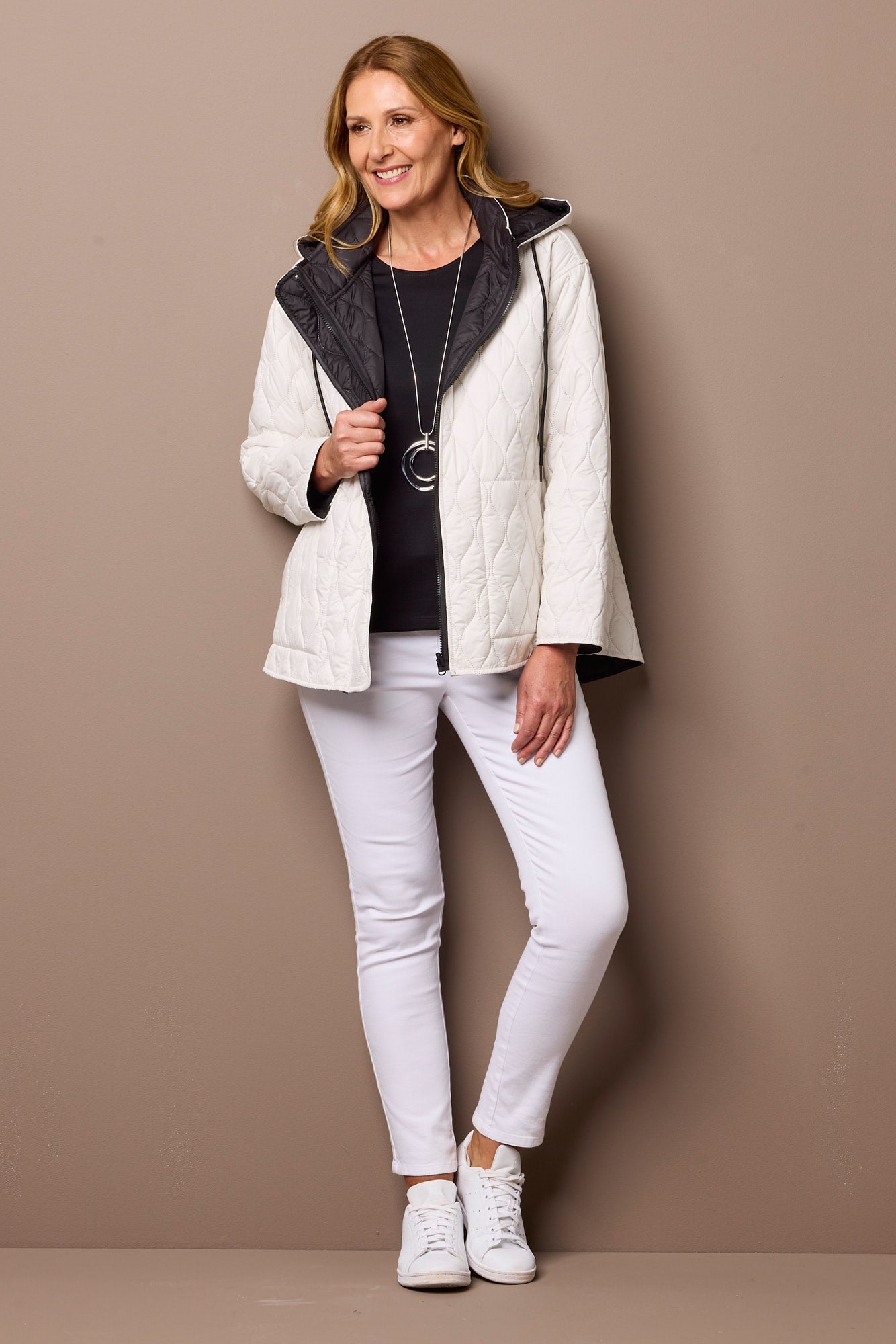 Elements Reversible Quilt Jacket