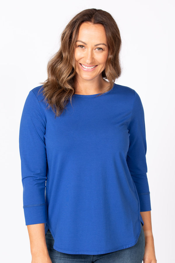 Eternity Modal/cotton 3/4 Slv Top
