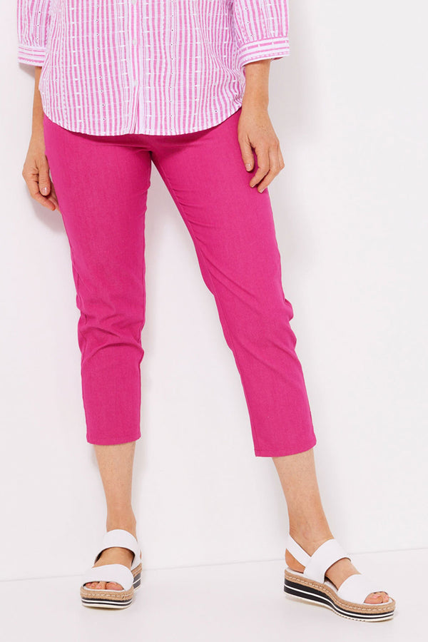 Sandy Stretch 7/8 Pull On Jean