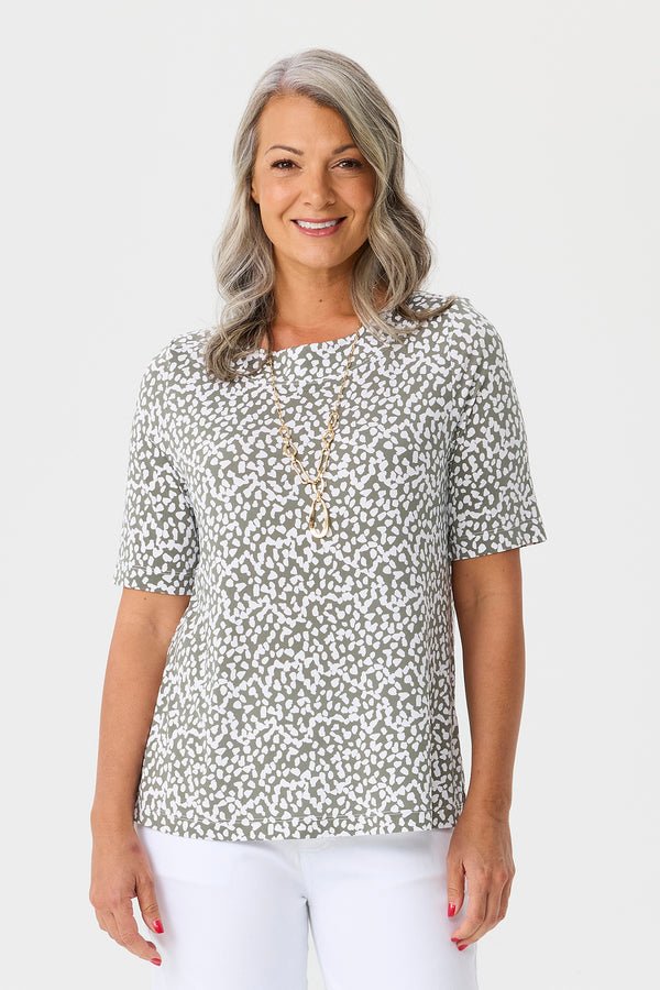 Forte Elbow Sleeve Boat Nk Tee