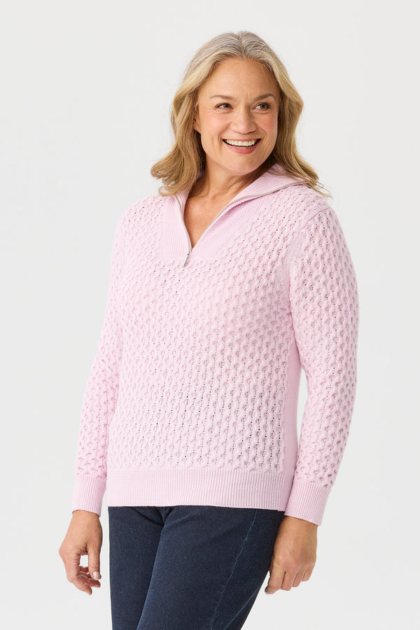 Nelle 1/4 Zip Sweater