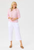 Bubble Crop Wide Leg Pant