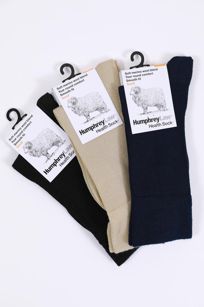 Ladies Fine Merino Wool Blend Socks