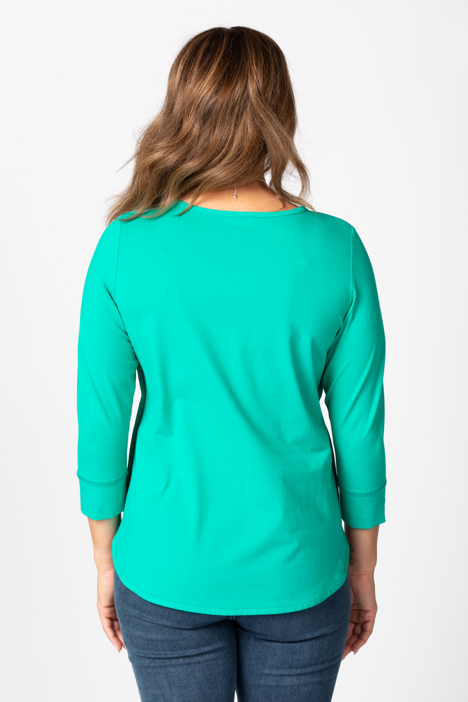 Eternity Modal/cotton 3/4 Slv Top