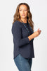 Eternity Modal/cotton 3/4 Slv Top