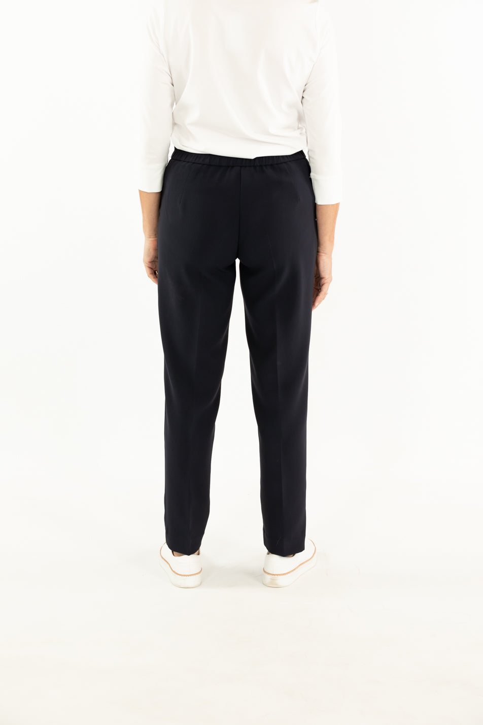 Mara Zip Front Slim Leg Pant