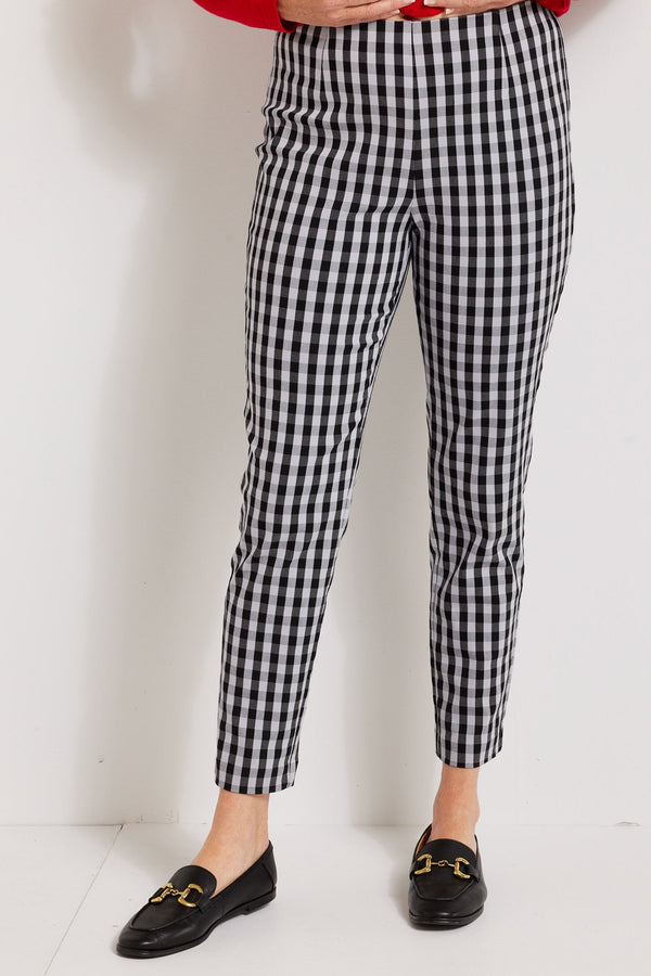 Bayview Check Stretch 7/8 Pant