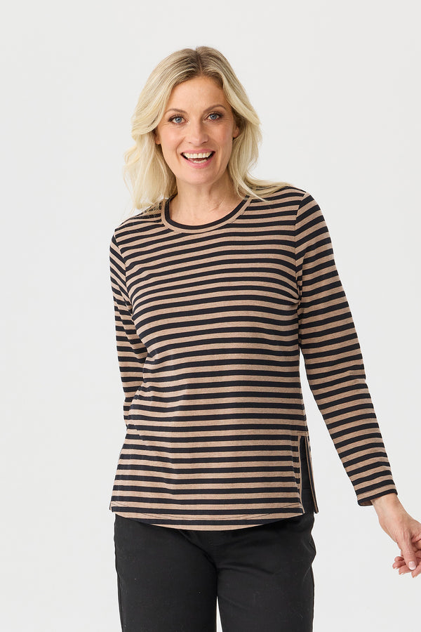 Caz Stripe Top