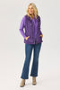 LAKESHORE ZIP UP RUCHED VEST