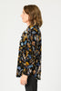 DELUXE COWL NECK L/S VELOUR TOP
