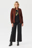 Possum Honeycomb Zip Up Cardigan
