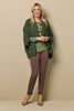 Possum Moss Stitch Longline Wrap