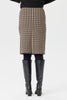 Bayview Check Pull On Skirt