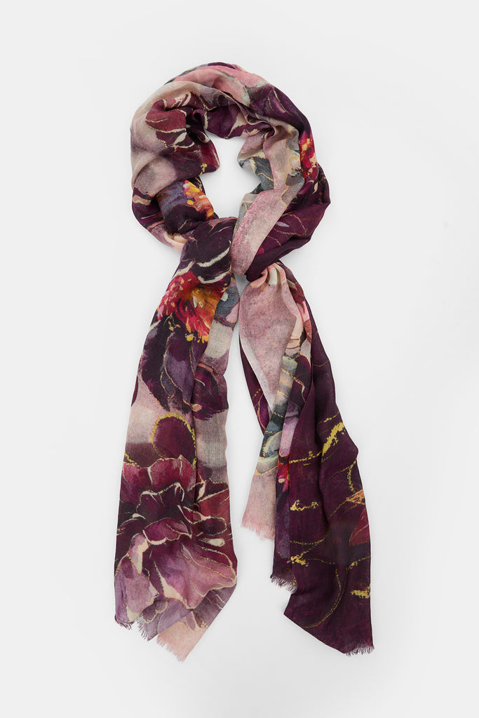 Emalia Wool Silk Scarf