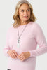Melanie Merino Wool Crew Nk Sweater