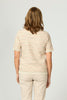Mavis Textured S/s Knit Top