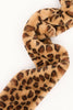 LEOPARD FAUX FUR SCARF
