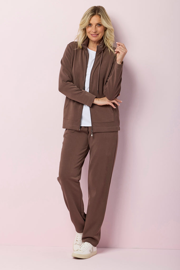 Pullon Energy Shop Energy Pull On Slim Pant in Mocha – Fella Hamilton