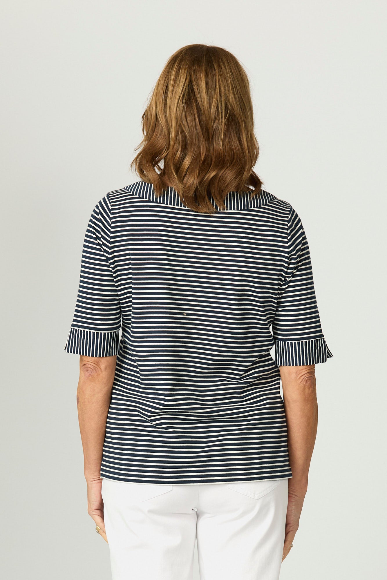 Corsa Stripe Elbow Slv Tee