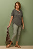 Chaucer 7/8 Button Hem Pant