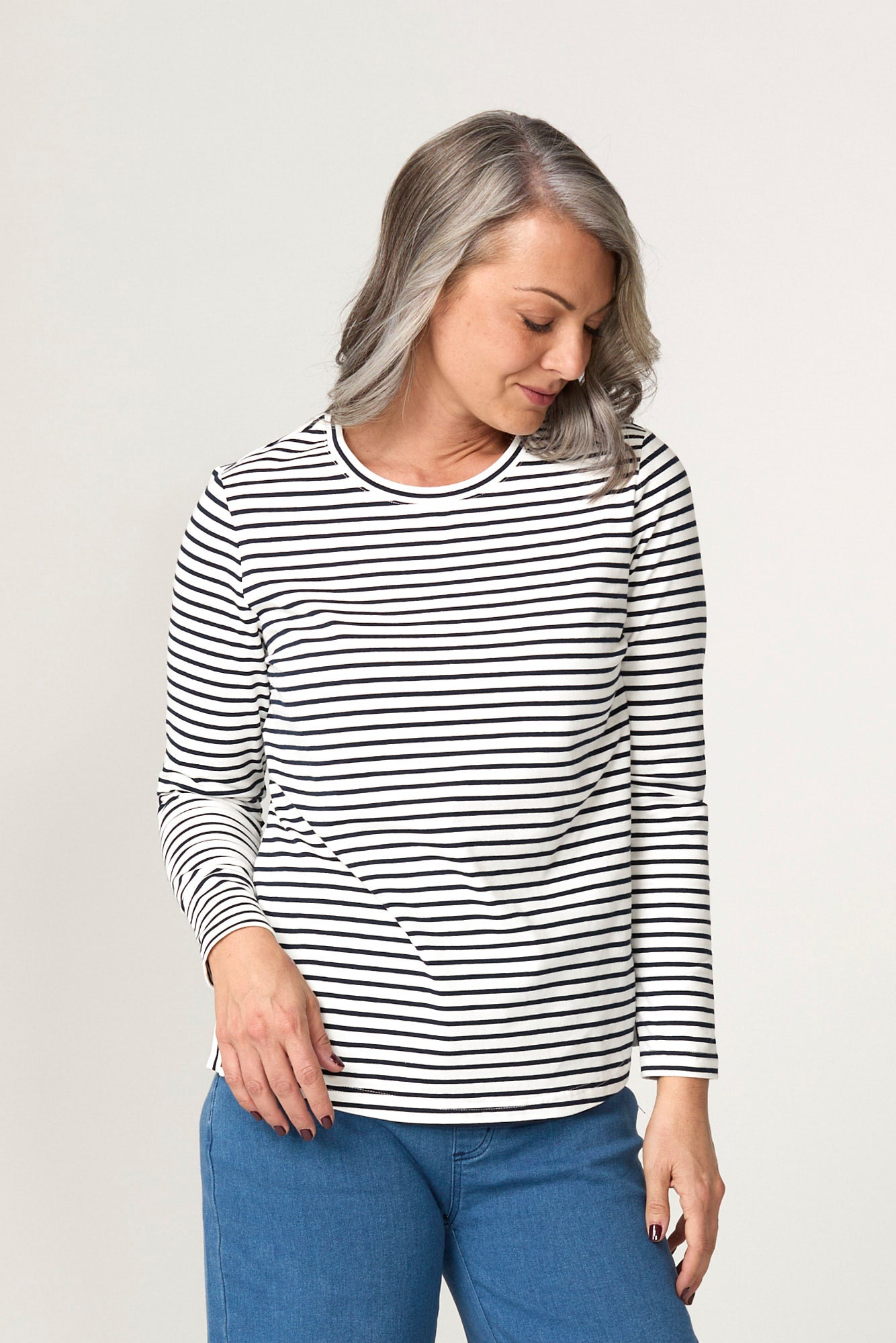 Caz Stripe Top