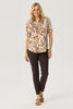 SIERRA S/S PLEAT BACK TEE