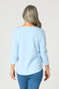 ETERNITY MODAL/COTTON 3/4 SLV TOP