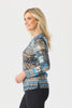Raquel Long Sleeve Burnout Top