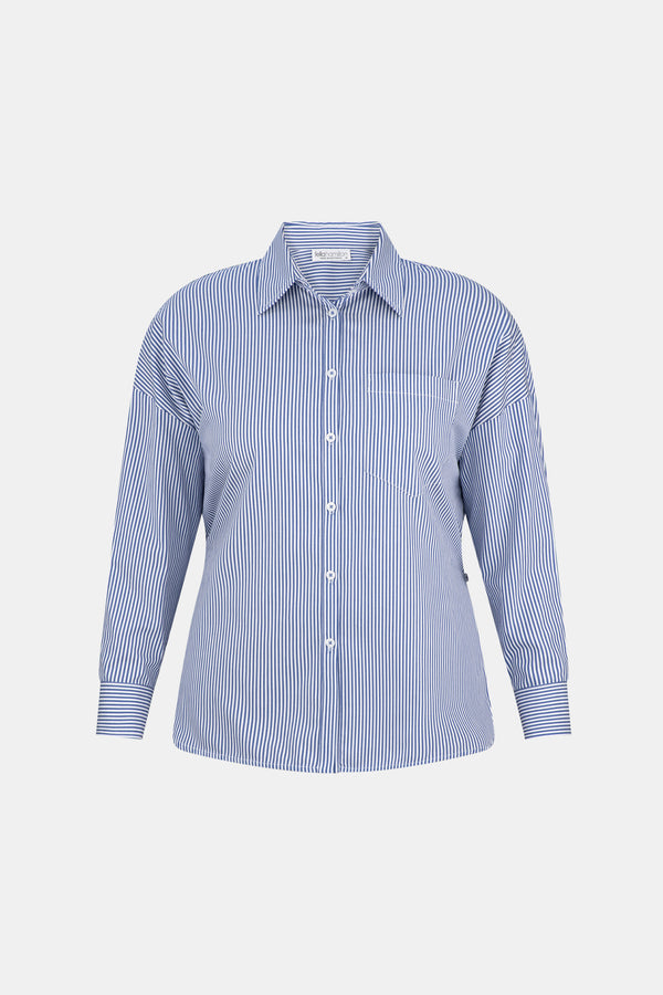 Hi-low Thames Stripe L/slv Shirt
