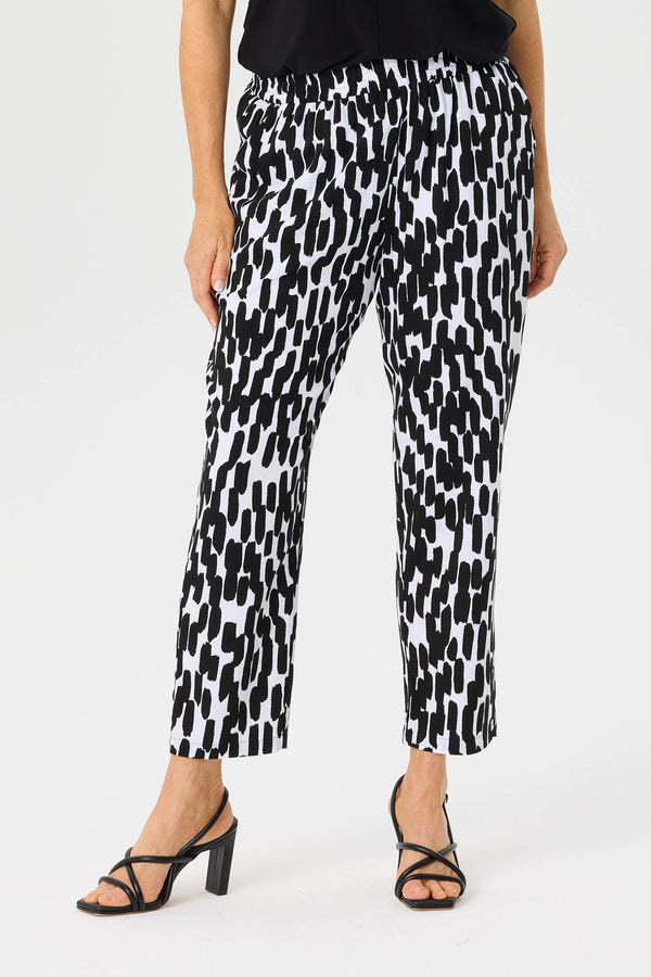 MIRIAM PRINT PULL ON PANT