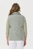 Lakeshore Zip Up Ruched Vest