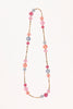 CLEO WOOD BEADED NECKLACE