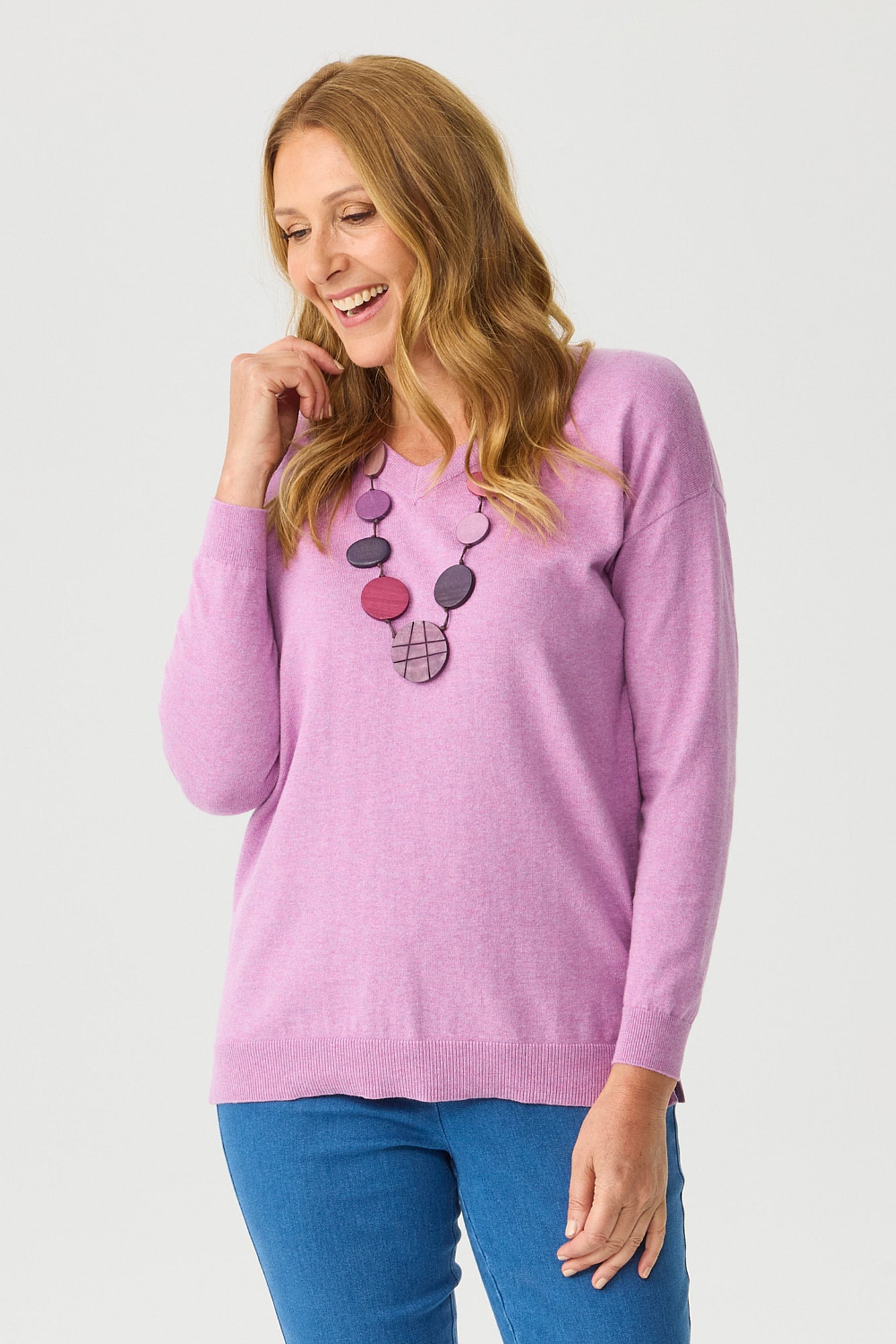 MARDI V-NECK JUMPER