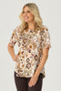 SIERRA S/S PLEAT BACK TEE