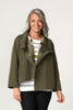 Fontana Crop Wrap Jacket