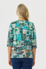Ruby 3/4 Sleeve Burn Out Top