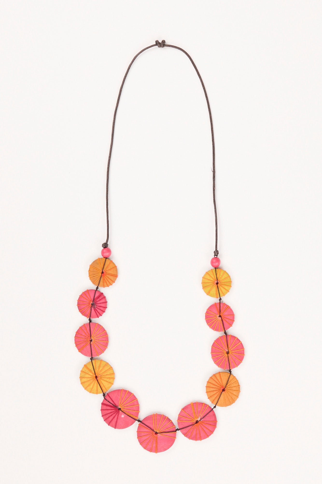 IMOGEN WOODEN NECKLACE