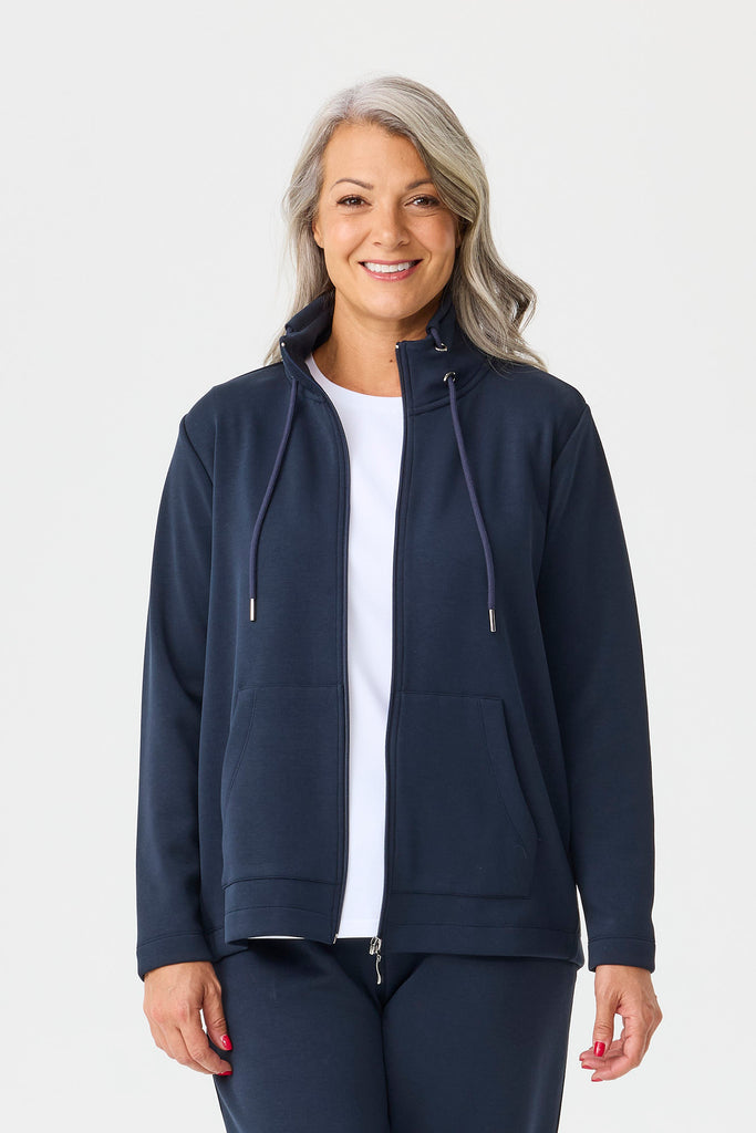 Energy Front Pocket Zip Up Jacket